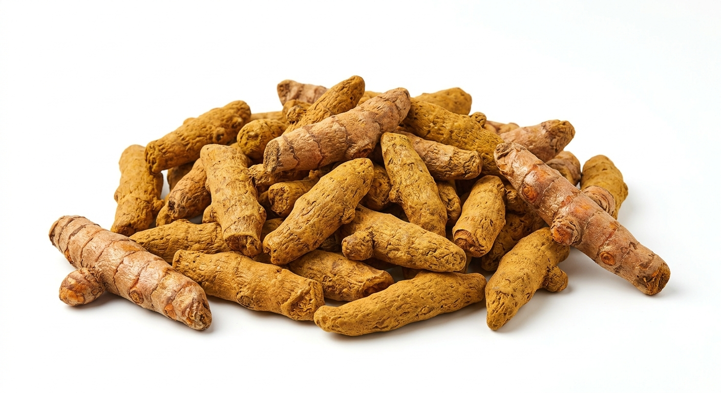 Turmeric Fingers — export grade, Hasiria Marketing